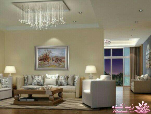 نورپردازی نشیمن پذیرایی